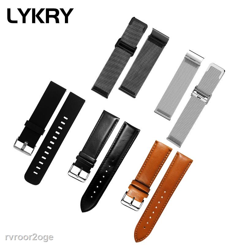 Hình Thật Lykry Dây đeo kim loại có thể thay thế cho đồng hồ thông minh MX9 MX6 L13 DT70 DT3
