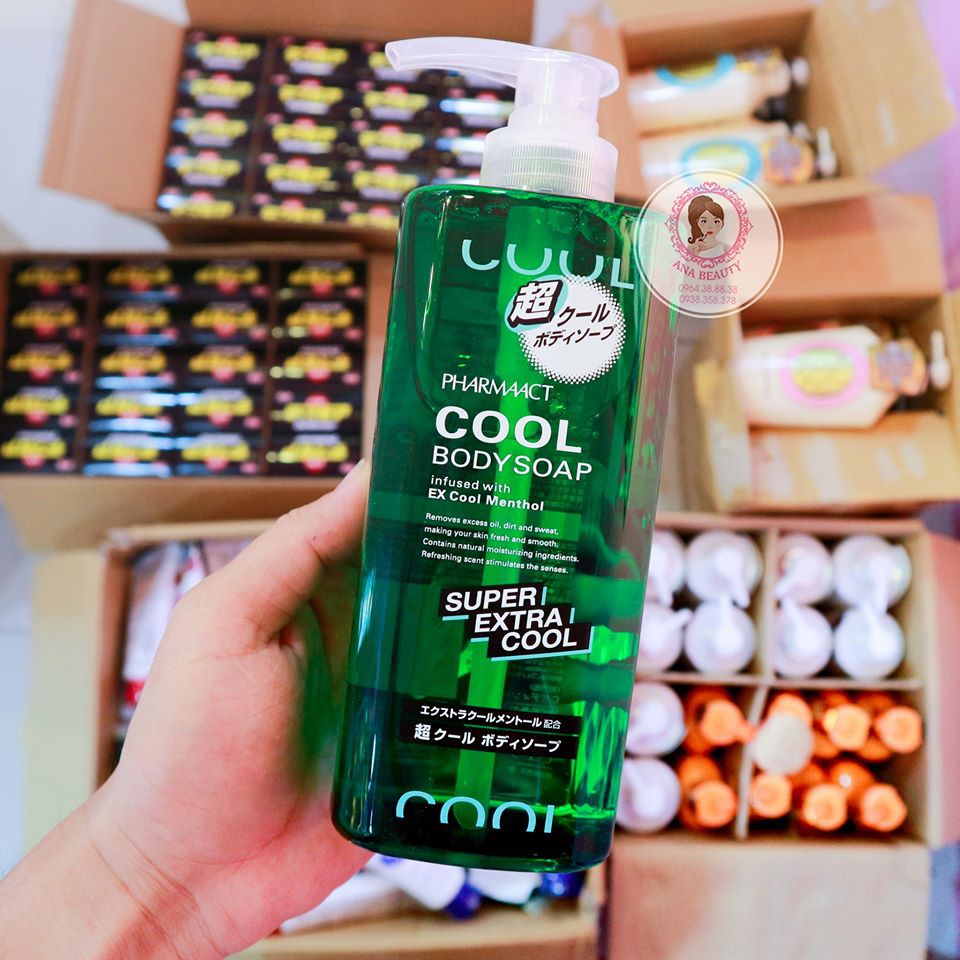 SỮA TẮM COOL BODY SOAP PHARMAACT