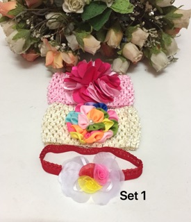 Combo 3 băng đô handmade dành cho bé iu
