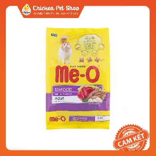 Thức ăn cho mèo me-o seafood hải sản gói 350g | hạt meo