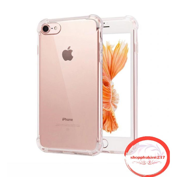 FREESHIP ĐƠN 99K_ỐP LƯNG IPHONE 7, 7 PLUS, 6, 6 PLUS, 5, 5S ỐP DẺO TRONG SUỐT CHỐNG SỐC 4 CẠNH