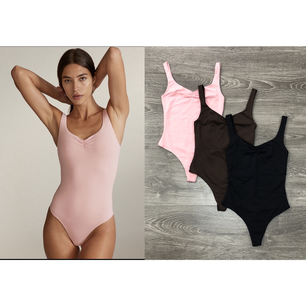 Bodysuit Wilfreddd Nhún Cổ Kami | BigBuy360 - bigbuy360.vn