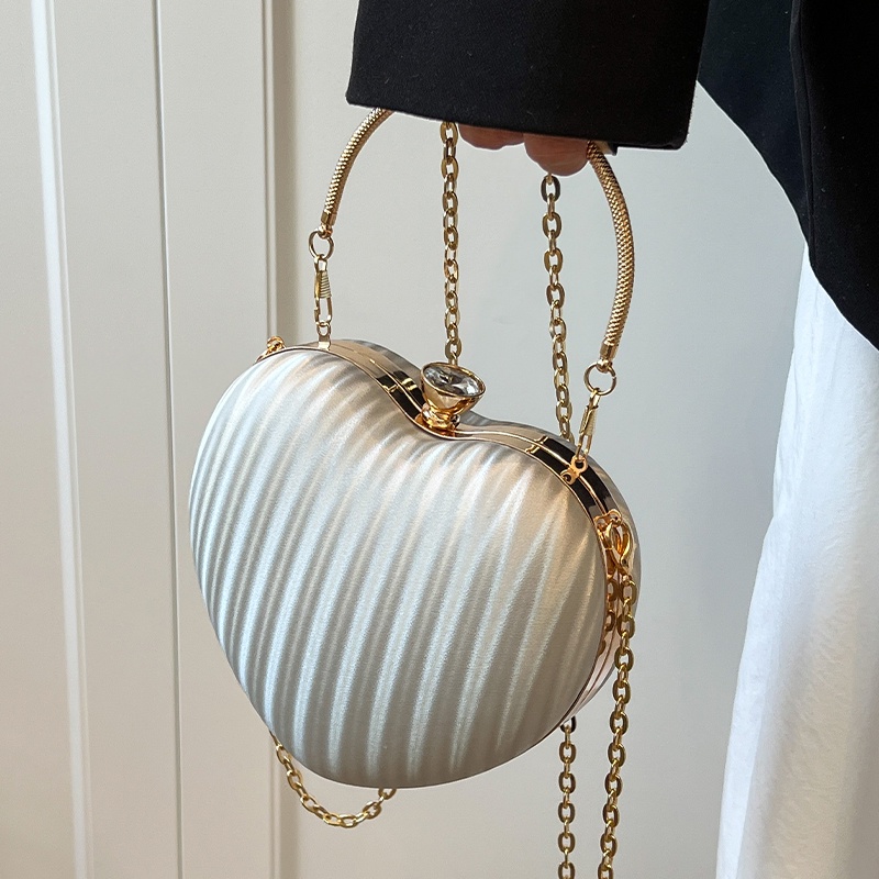 IELGY Túi Đeo Chéo mini Hình Trái Tim Thời Trang Dành Cho Nữ