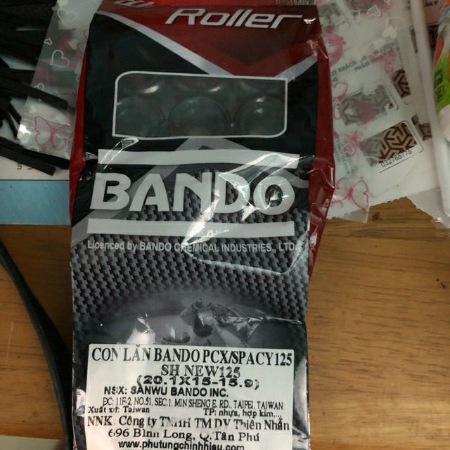 Bi nồi SH Việt 125, Sh Mode, Click 125, Lead 125 Spacy 125, PCX 125 Bando 20.1 15.9 16