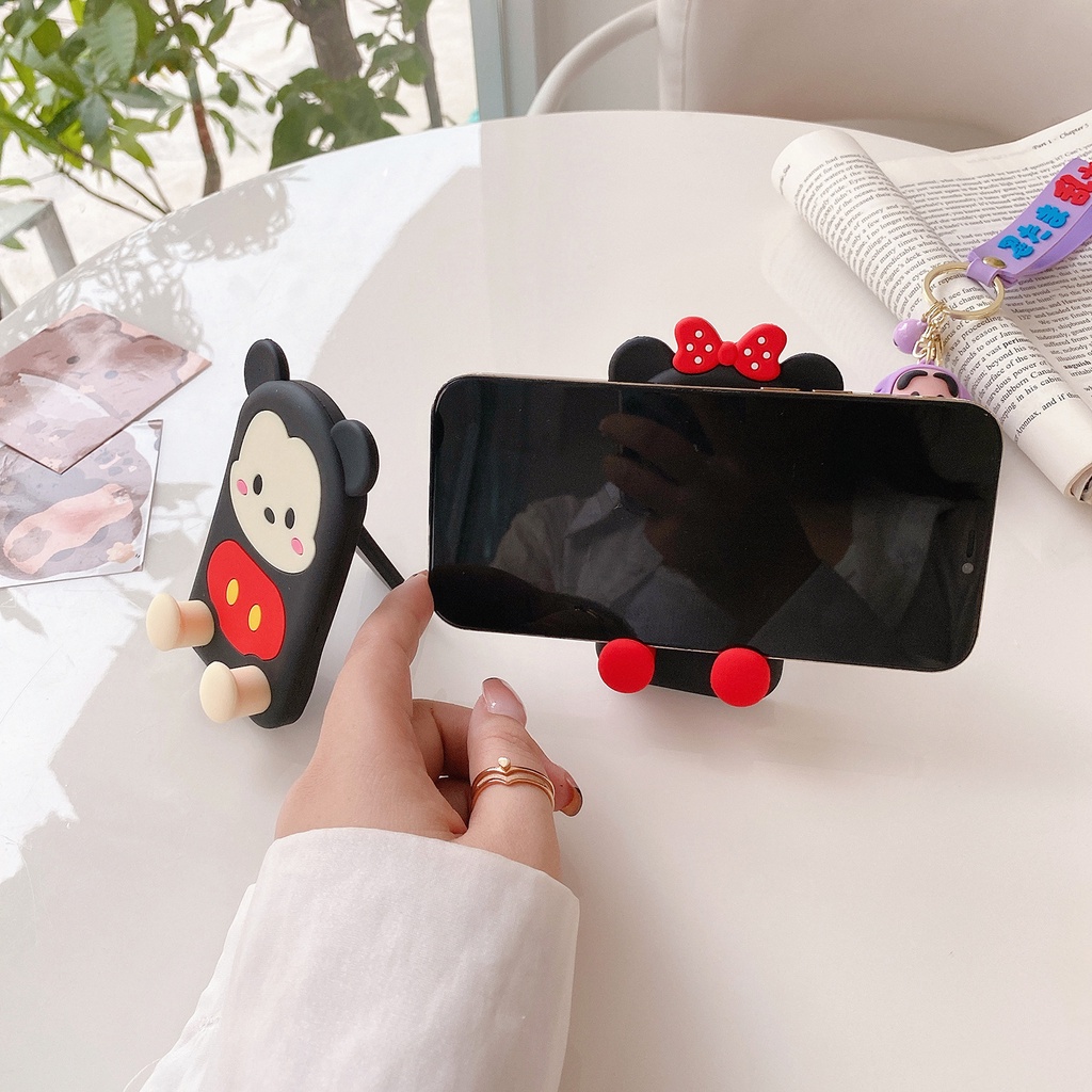 Giá đỡ điện thoại máy tính bảng để bàn hình hoạt hình dễ thương