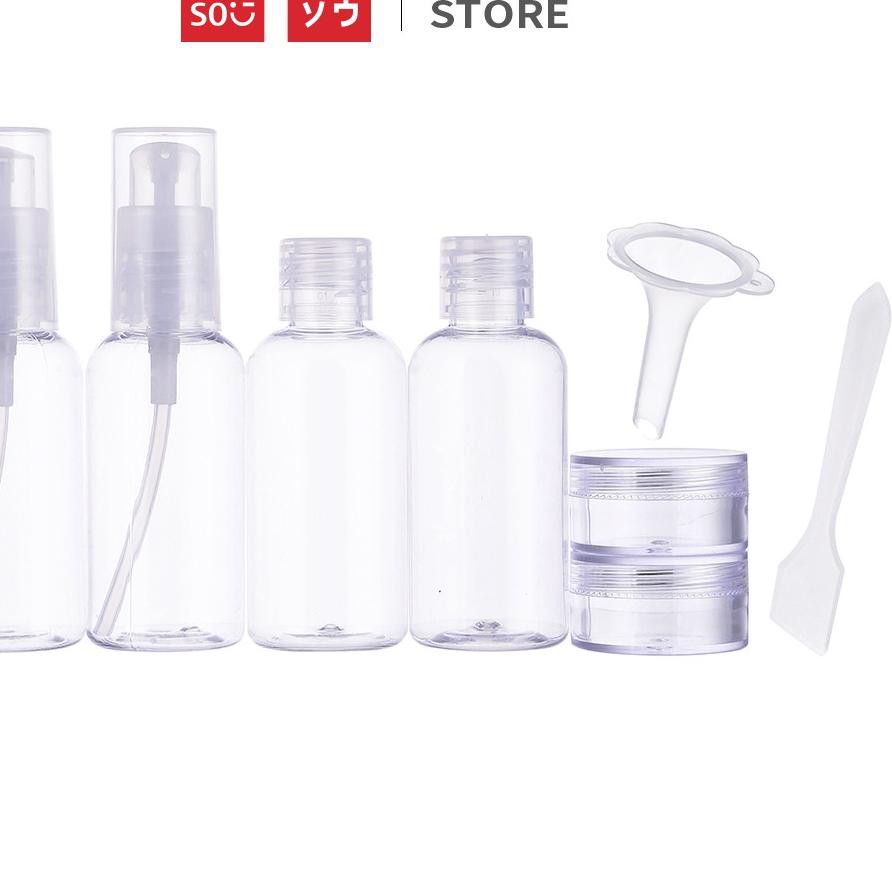 Bộ 6 Chai Chiết Mỹ Phẩm Du Lịch Miniso (2817 Mn)