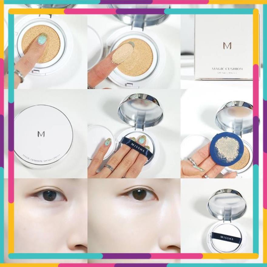 [Freeshipx] [NEW 2018] Phấn Nước Che Phủ Tốt, Lâu Trôi Missha Magic Cushion Cover Lasting SPF50+ PA+++