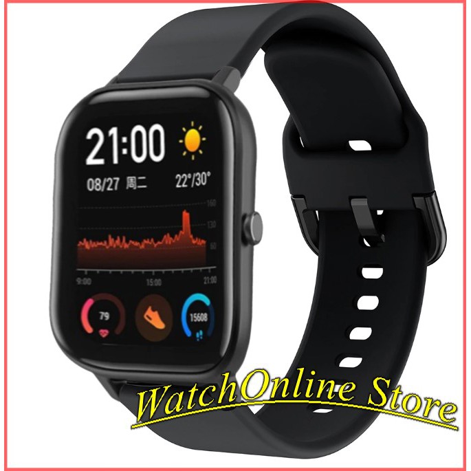 Dây đeo su trơn SIKAI dành cho Xiaomi Amazfit GTS GTS2 GTS 2e GTS 2 mini GTS 4 GTS mini