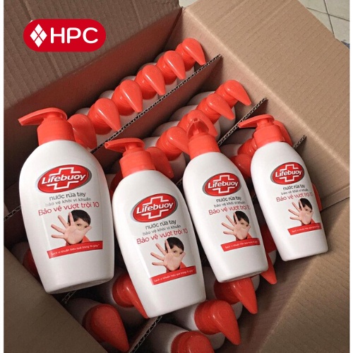 Nước Rửa Tay LifeBuoy 177mL/500mL, Diệt 99% Vi Khuẩn, Bảo Vệ Vượt Trội, Dưỡng Ẩm Cho Đôi Tay Mềm Mại - HOÀNG PHÁT STORE