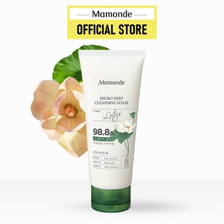 Sữa rửa mặt làm sạch lỗ chân lông mụn đầu đen Mamonde Micro Deep Cleansing Foam 150ml