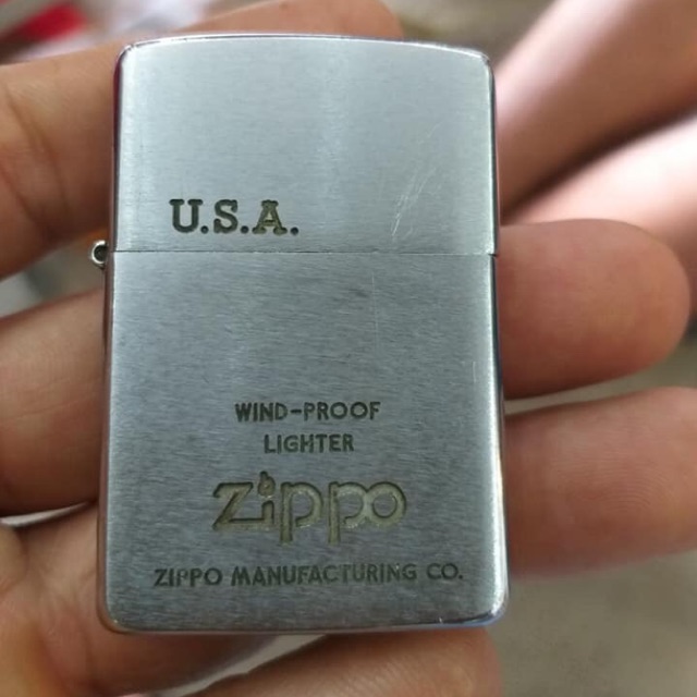 Zippo Zippo chính hãng của Mỹ đời 5 la mã hàng đẹp, âm thanh hay