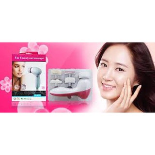 Máy rửa mặt, máy massage mặt 5 in 1 beauty care massager