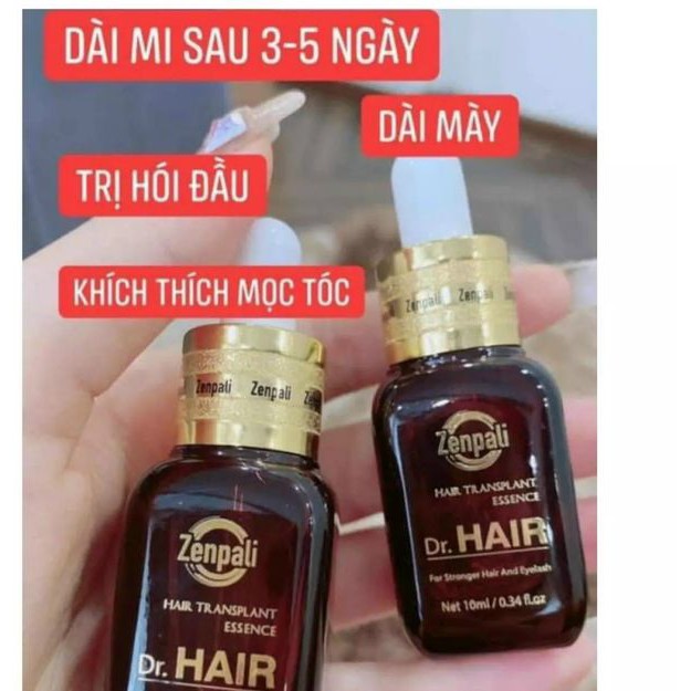 [CAM KẾT CHÍNH HÃNG]  Siêu Phẩm  Dài Mi Kích Mọc Tóc Zenpali Dr Hair -  Quà tặng 1 hộp nạ ngủ collagen 20 gói