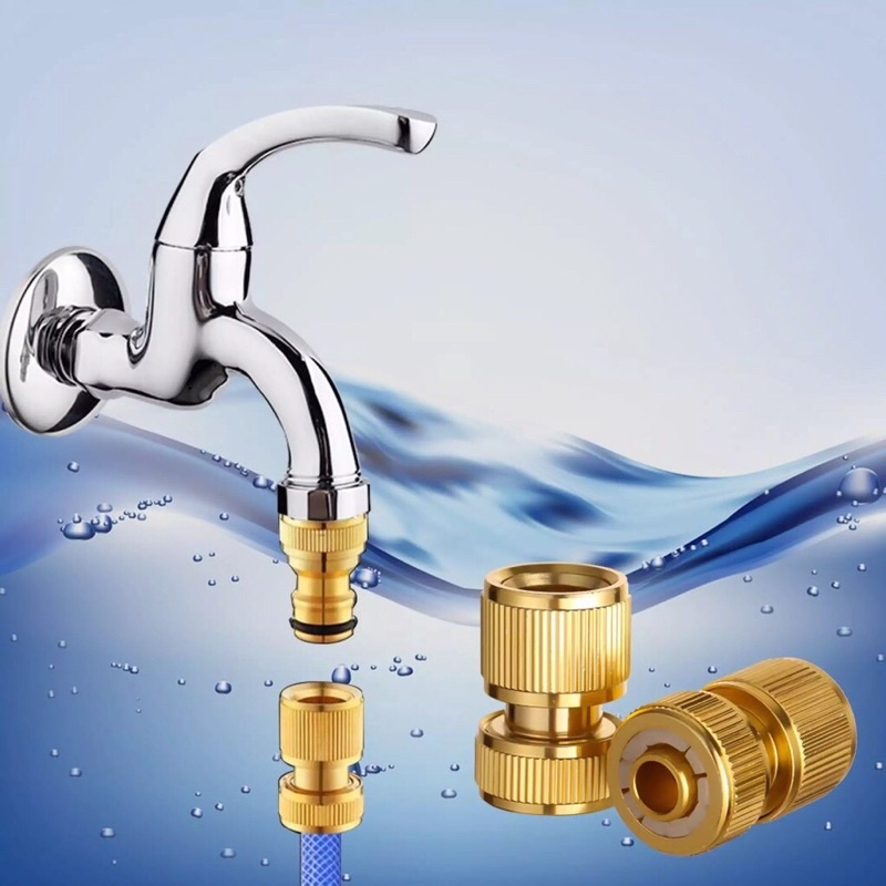 Khớp nối đồng đầu vào/ Nối nhanh đầu nước vào/ Bộ khớp nối nhanh đầu nước vào cho máy rửa xe/Phụ kiện máy rửa xe