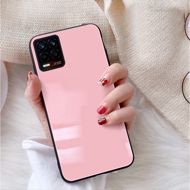 Ốp Lưng REALME 8 , REALME 8 PRO Mặt kính gương sáng bóng cao cấp