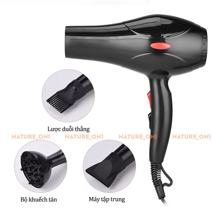 Máy Sấy Tóc DELIYA ⚡️ 𝐅𝐔𝐋𝐋 𝟓 𝐏𝐇𝐔̣ 𝐊𝐈𝐄̣̂𝐍 ⚡️ Công Suất Lớn  2200W Hai Chiều - 3 Mức Nhiệt - Tiết Kiệm Điện