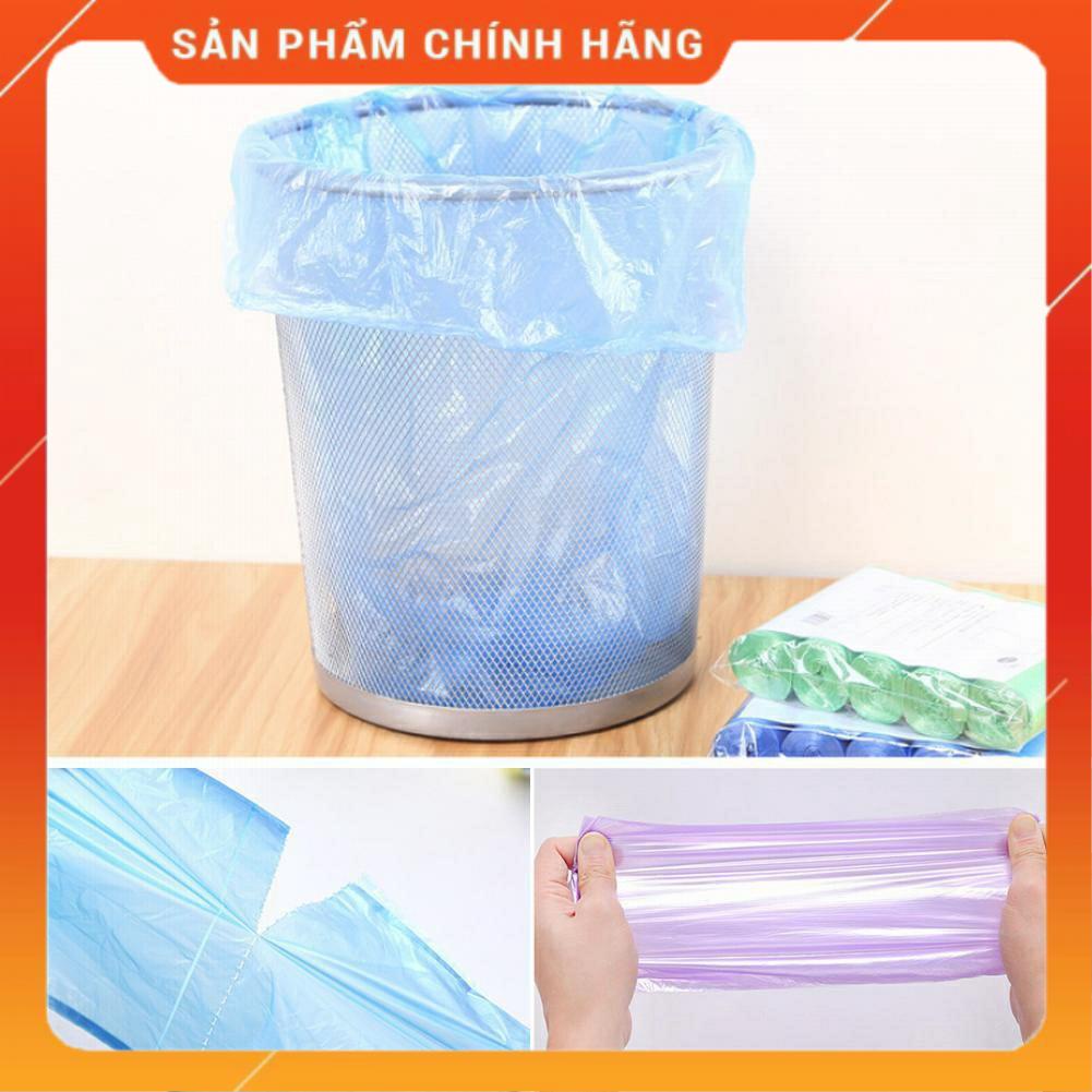 Set 5 Cuộn 75 Túi Rác Sinh Học Tự Hủy