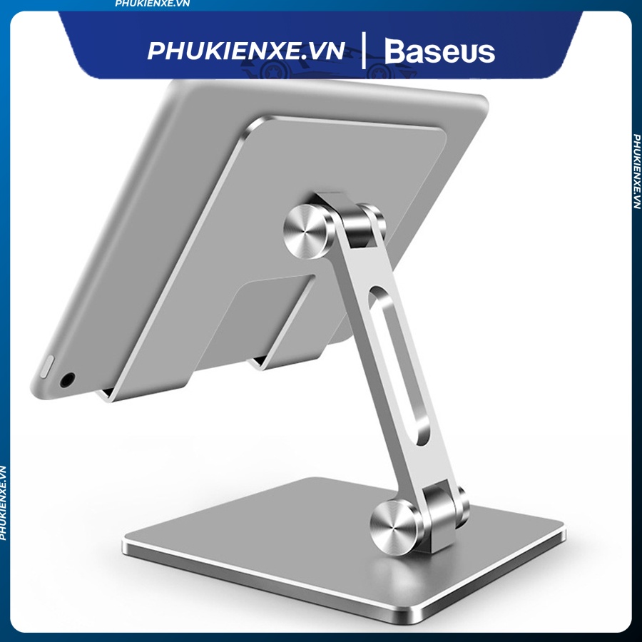 Giá Đỡ Để Bàn Điện Thoại Di Động, Máy Tính Bảng, Iipad Hợp Kim Nhôm Cao Cấp Hai Trục Xoay 180 Độ Chống Đổ Tiện Dụng