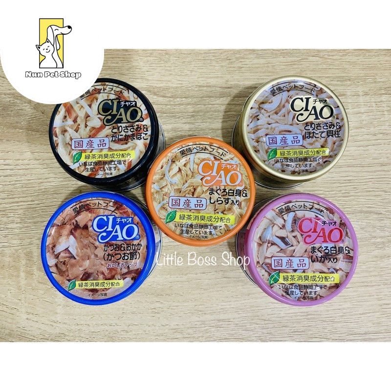 SỐT PATE LON CIAO CHO MÈO