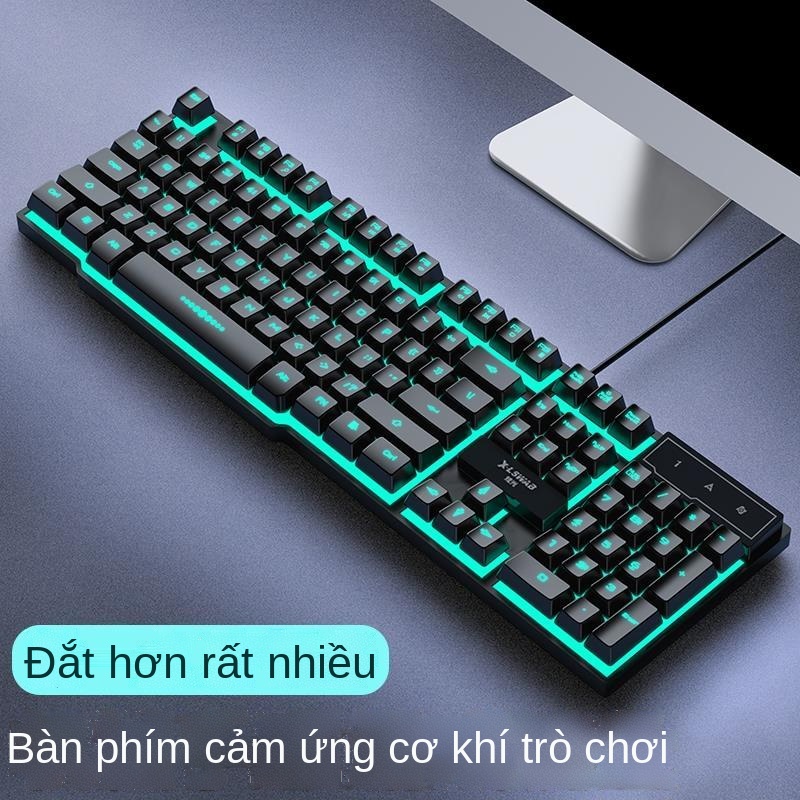 Lenovo Savior R7000 phù hợp với bàn phím thao tác và chuột bàn phím văn phòng có dây và chuột chơi game có đèn nền