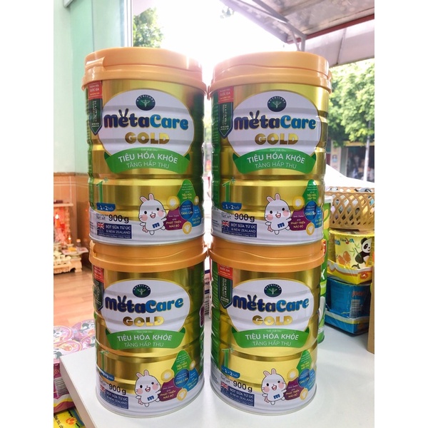Combo 4hộp Sữa MetaCare Gold 1+ (900g)