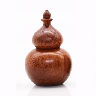 Lọ đựng tăm gỗ hương hình hồ lô