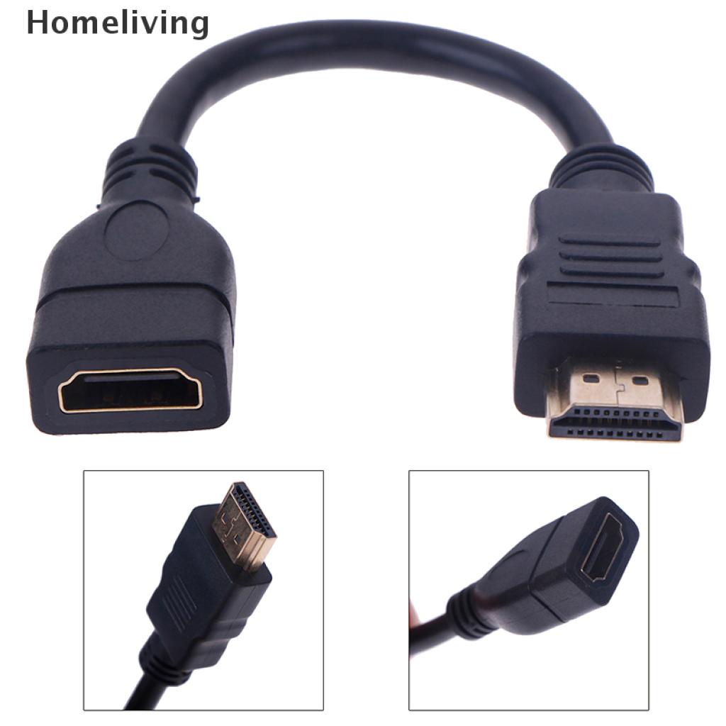 1 Dây Cáp Mở Rộng 15cm / 30cm Hdmi Male Sang Female