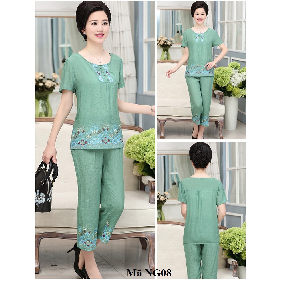 Bộ đồ mặc nhà cho người trung niên NG07,NG08,NG09
