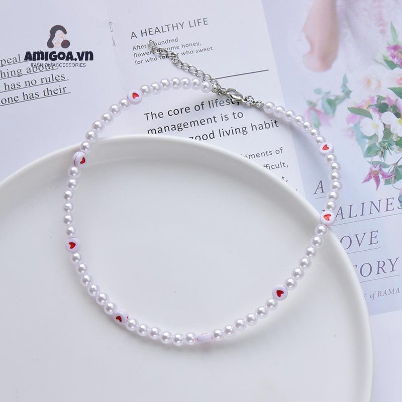 ✨✨Vòng cổ Ngọc Trai Nhân Tạo Thời Trang Dành Cho Nữ