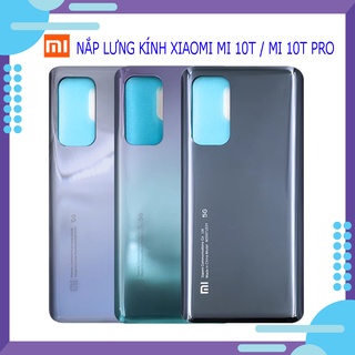 Nắp lưng Xiaomi Mi 10T / Mi 10T Pro 5G - Chất liệu kính , có quà tặng kèm