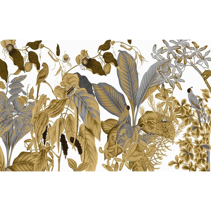 Tranh dán tường vải lụa 3D giành cho Trà chanh in theo kích thước yêu cầu – Không giới hạn kích thước