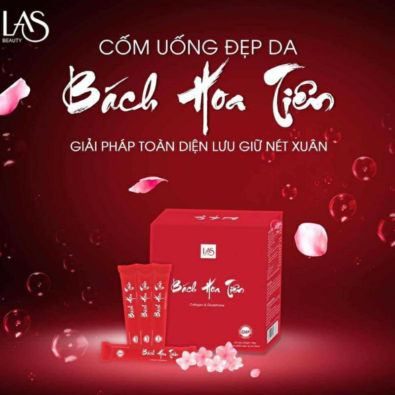 Cốm collagen thủy phân Bách hoa tiên - Hàng chính hãng