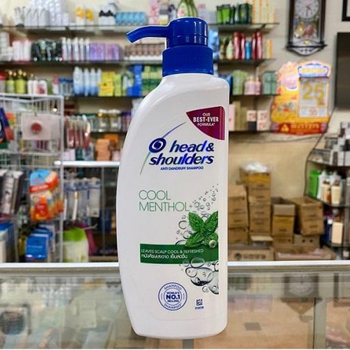 Dầu gội Head Shoulder Thailand Bạc hà mát rượi 410ml