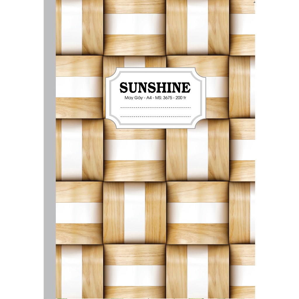 Lốc Sổ may gáy A4 Hải Tiến - Sunshine (200, 300, 400 trang) của Hải tiến