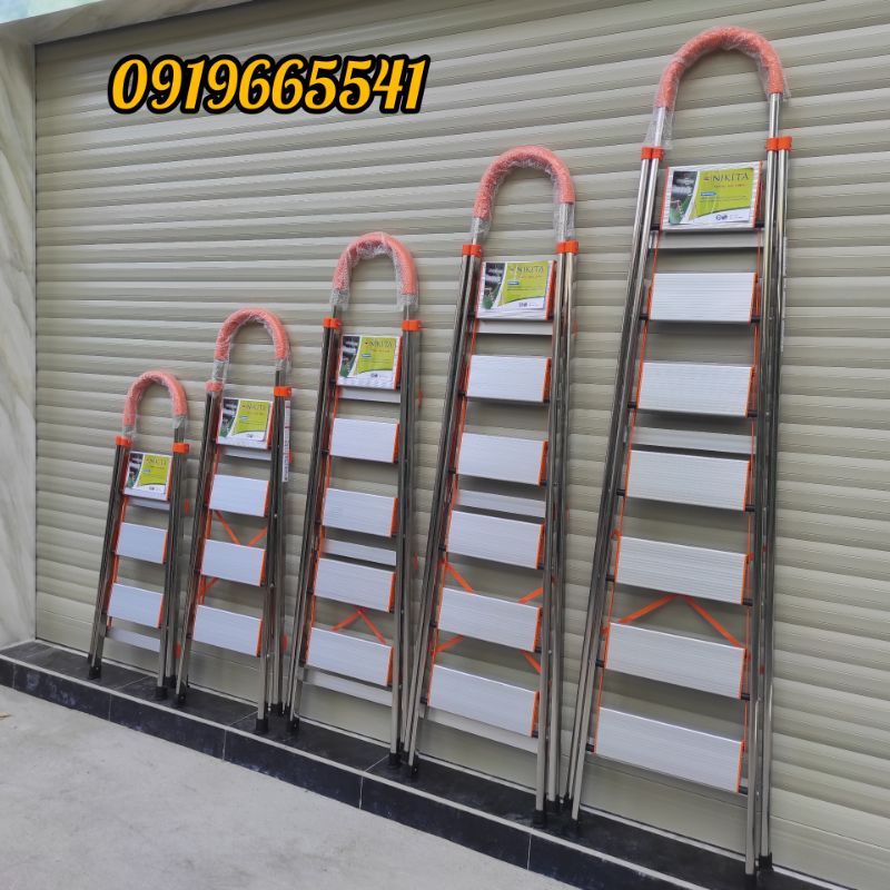 THANG GHẾ INOX 4 BẬC NIKITA-NHẬT BẢN KN-IN04