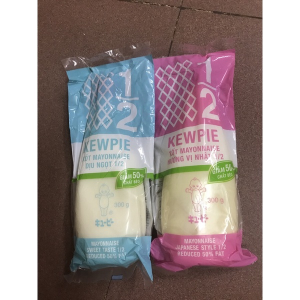 XỐT MAYONNAISE KEWPIE 300G CÁC VỊ TRỘN SALAD, CHẤM ĐỒ CHIÊN RÁN RẤT NGON