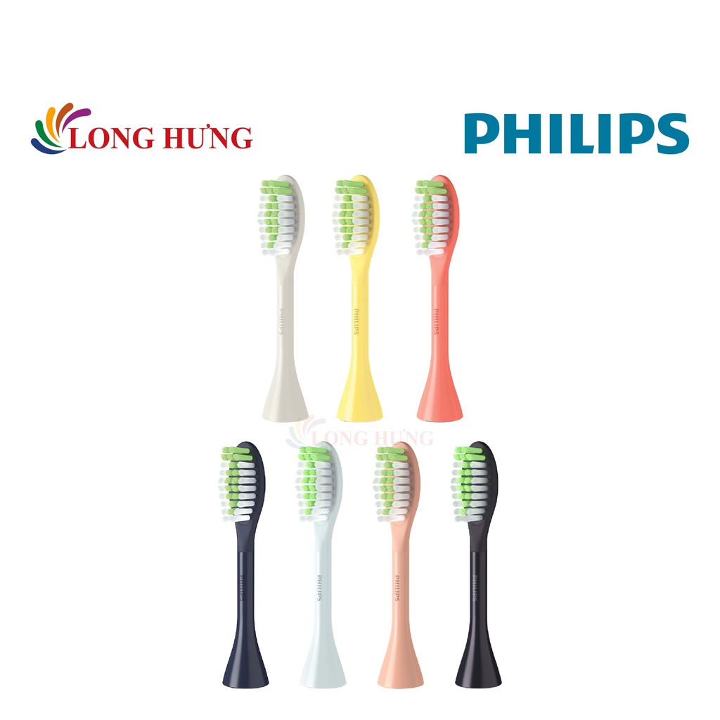 Đầu bàn chải thay thế Philips One Sonicare Powered Toothbrush Head BH1022 (Set 2 cái) - Hàng nhập khẩu