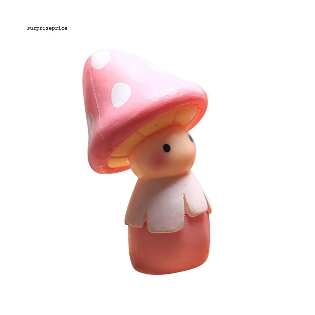 Búp bê nấm trang trí cây cảnh đáng yêu