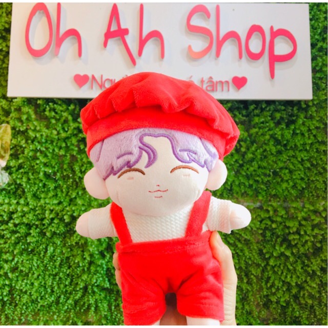 🍓 Doll BTS FANSITE Con Bố Jimin Tên Doll OHAHMIN Tặng Kèm Quà