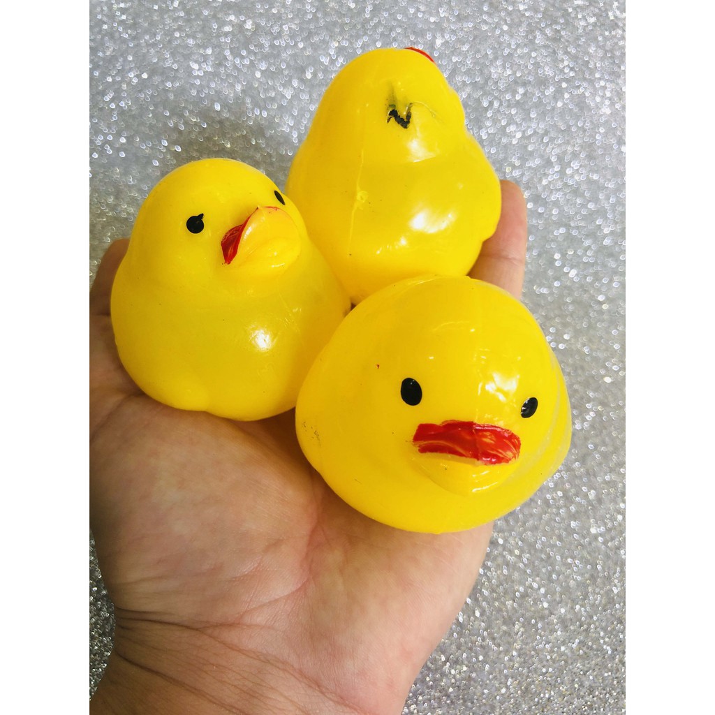 GUDETAMA SQUIShY trứng bóp trút giận hình con gà vàng con đáng yêu slime mochi