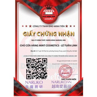  Mặt Nạ Giấy Naruko Sheet Mask