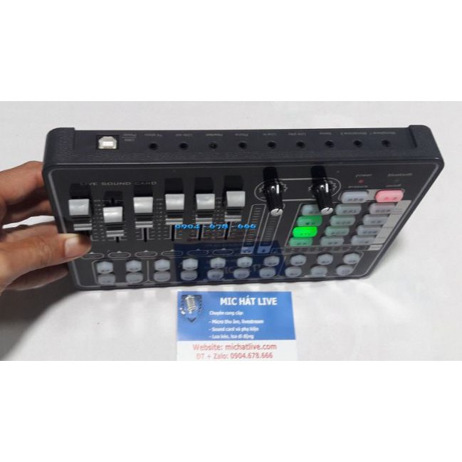 Sound card H9,K9 có bluetooth hiệu ứng âm thanh thế hệ mới