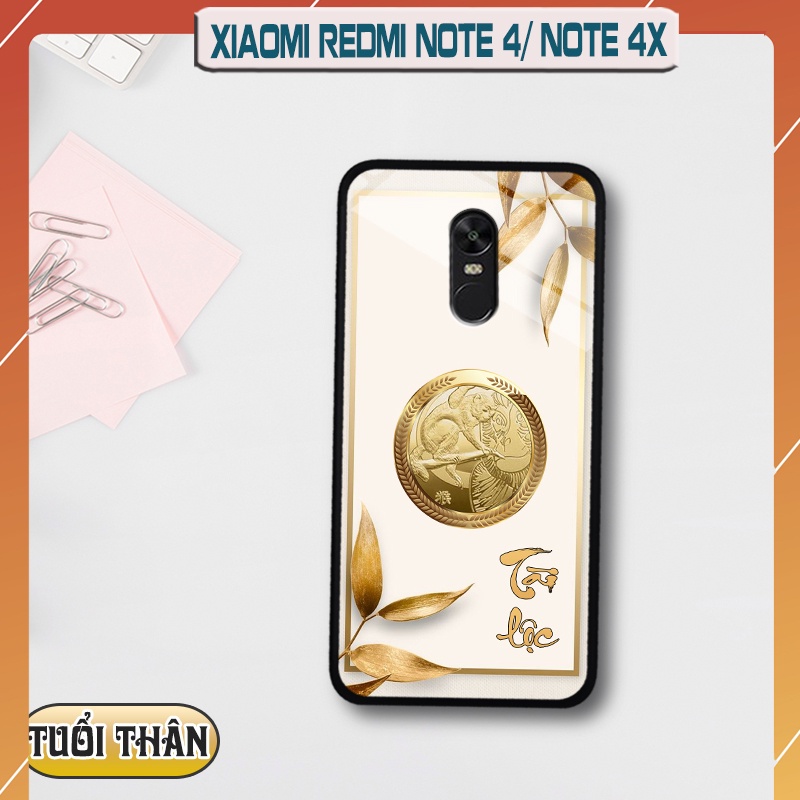 Ốp kính 3D 12 con giáp Xiaomi REDMI NOTE 4 / NOTE 4X