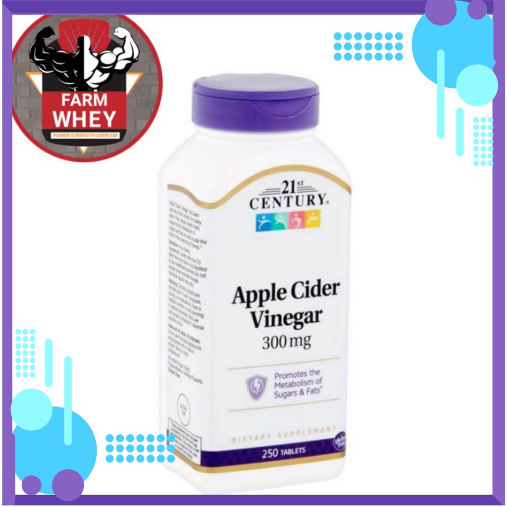 (FARMWHEYSHOP) APPLE CIDER VINEGAR - VIÊN UỐNG GIẤM TÁO HỖ TRỢ TRAO ĐỔI CHẤT GIẢM MỠ, THANH LỌC ĐỘC TỐ CHO CƠ THỂ