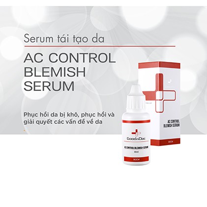 Serum tái tạo goodndoc ac control blemish serum - serum goodndoc