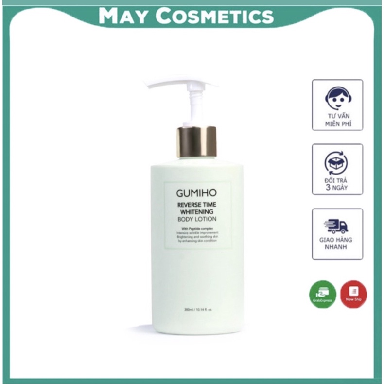 Kem Body GUMIHO - Sữa Dưỡng Thể Trắng Da Dưỡng Ẩm Hương Nước Hoa Hàn Quốc 300ML BESOUL 01