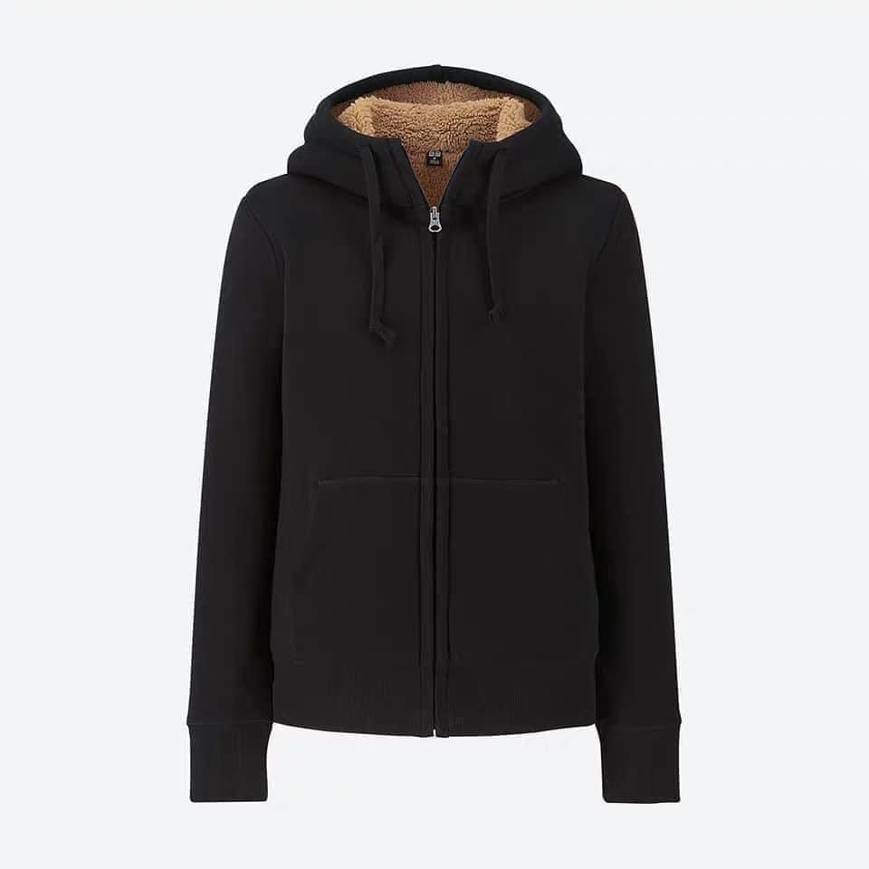 Áo hoodie nam nữ, Áo khoác nỉ lót lông cừu dầy dặn, xịn, không xù, không bai dão