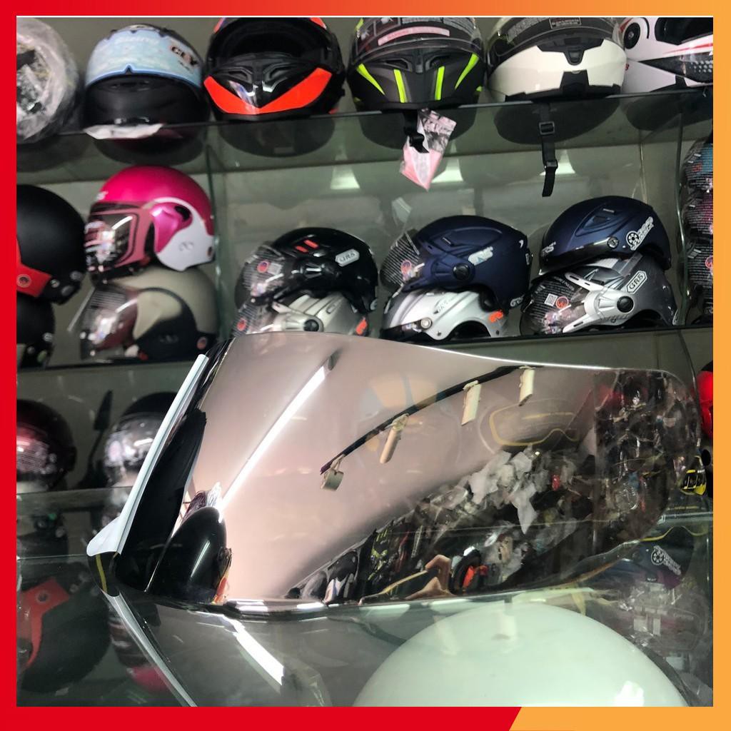 Kính mũ Royal m179 - Màu tráng gương cho mũ lật hàm Royal M179 chính hãng RVĐ