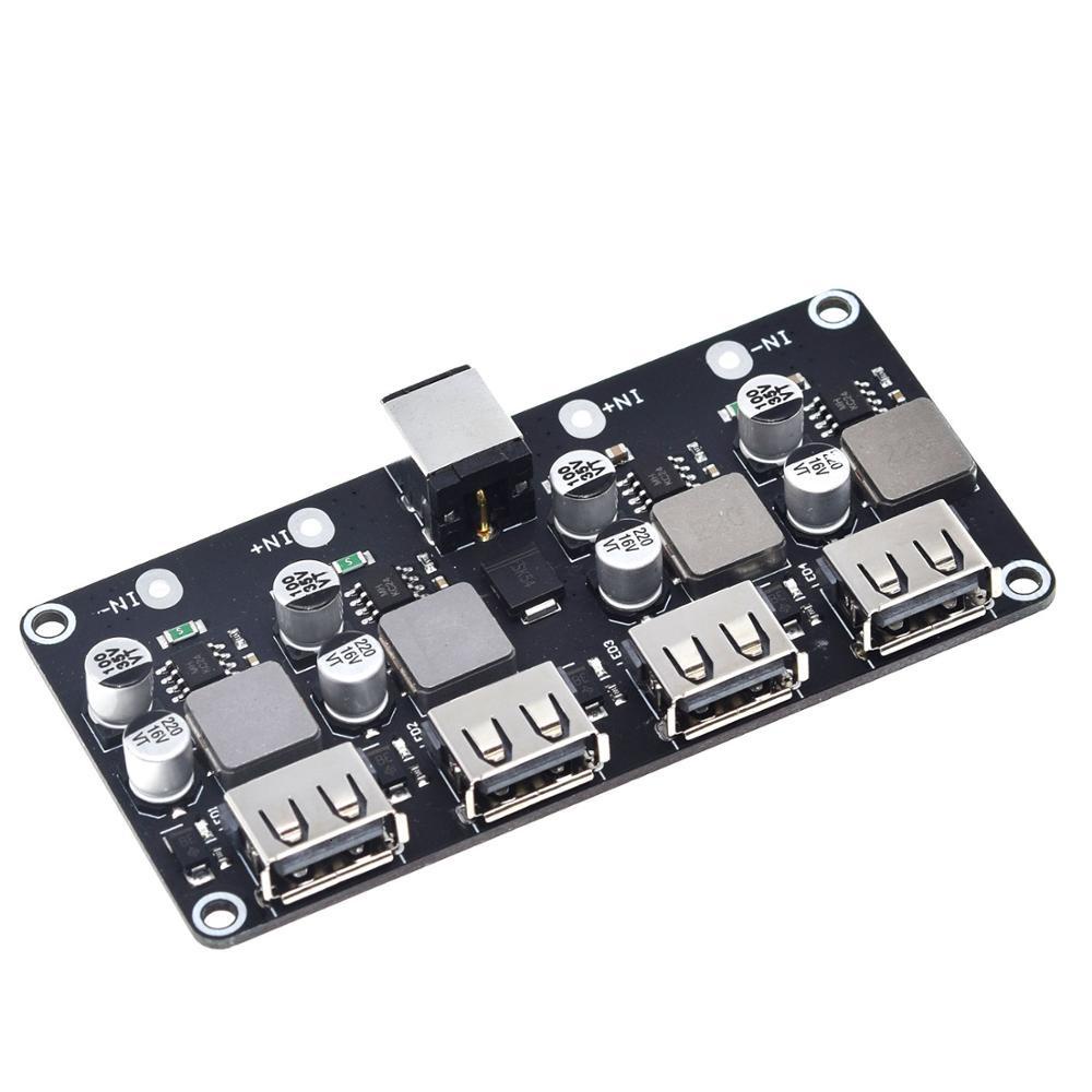 Mô đun hạ áp Usb Qc3.0 Qc2.0 Dc-Dc 6-32v 9v 12v 24v 5v thiết kế chuyên dụng