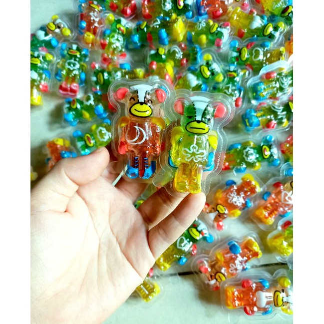 KẸO DẺO THẠCH GẤU BEARBRICK TRÁI CÂY 🧸